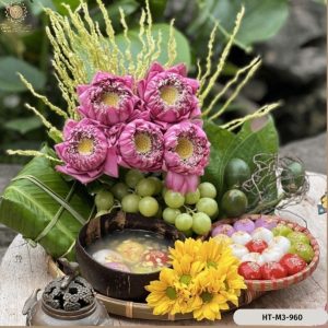 Mâm bánh trôi chay - Mẫu 3 - Tâm Đồ Lễ